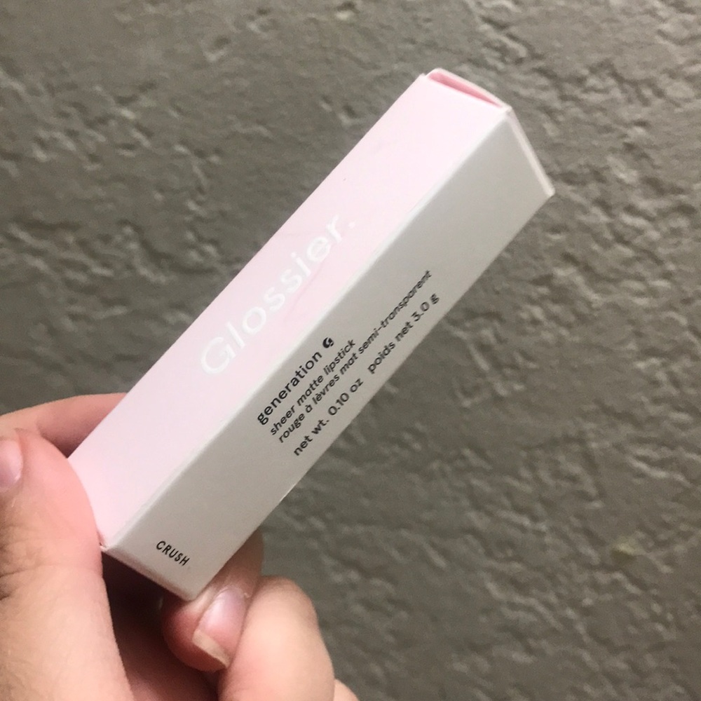 Glossier Generation G in Crush